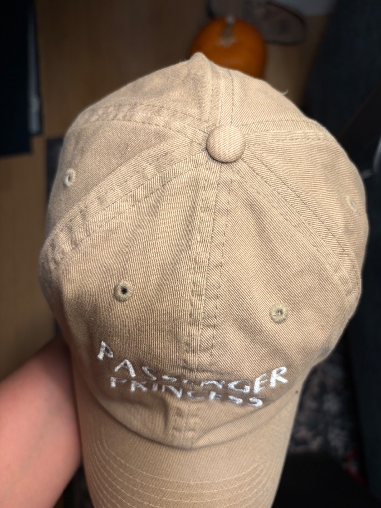 Mre + Grand Passenger Princess Embroidered Cotton Baseball Cap Adjustable Os — image 2 of 8